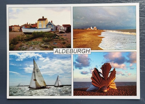 Vintage postcard unused four - vintage,