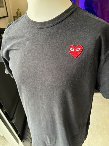 Comme des garcons play - play, black