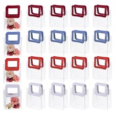 24Pcs Clear Gift Bags with