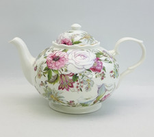 Leonardo Collection Fine China 2 Pint Floral Teapot
