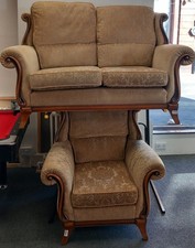 Wade Upholstery Beige Floral