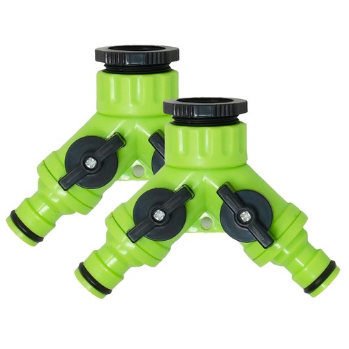 Hose pipe splitter way - 2x, 2