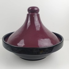 10 Inch Tall Purple & Black