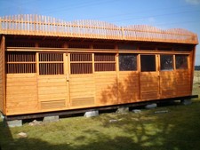 24ft  x 6ft Pigeon Loft 4