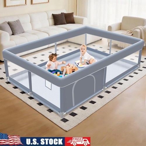 Large baby playpen 360 vision - large,