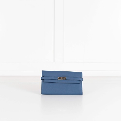 Hermes blue epsom leather - blue,