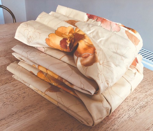 Pinch pleat vintage curtains - pleat,