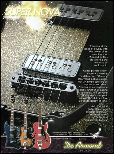 Guild dearmond jet - jet, star