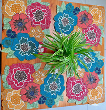 Handmade Placemat Glass Beaded