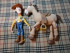 Toy Story Woody & Bullseye Plush Toys Disney Pixar