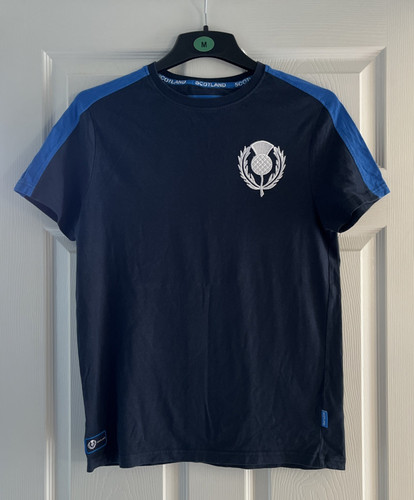 Scottish rugby shirt blue - scottish,