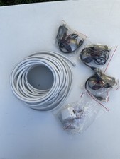 25m coaxial cable, 3 slx magic eyes, one aerial wall mount and other fittings