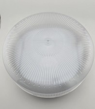 Fern Howard Drum LED Bulkhead Light 11W Clear Diffuser 750lm IP44 Ceiling