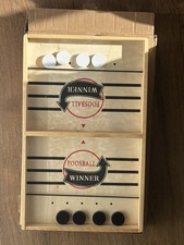 Large Sling Puck Game Foosball Winner Board Game Wooden Hockey Table Game Kit