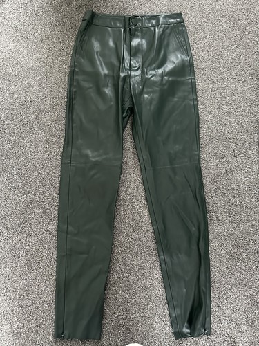 Women zara green faux - women’s,