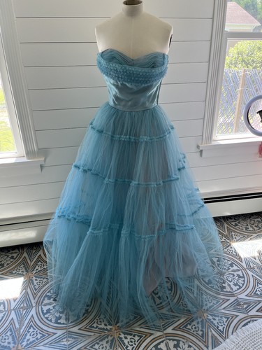 Vintage 1950s blue - blue, party