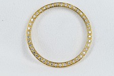 18ct Yellow Gold Diamond Bezel for Rolex 36mm Datejust - 6.5g