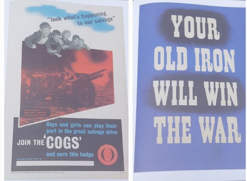 Wartime home front posters - 2x,