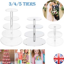 3/4/5 Tier Round Cupcake Stand