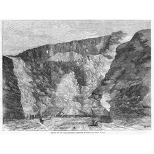 HOLYHEAD Wales Blasting