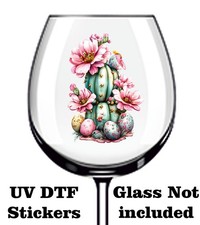 Easter Cactus Plant UV DTF