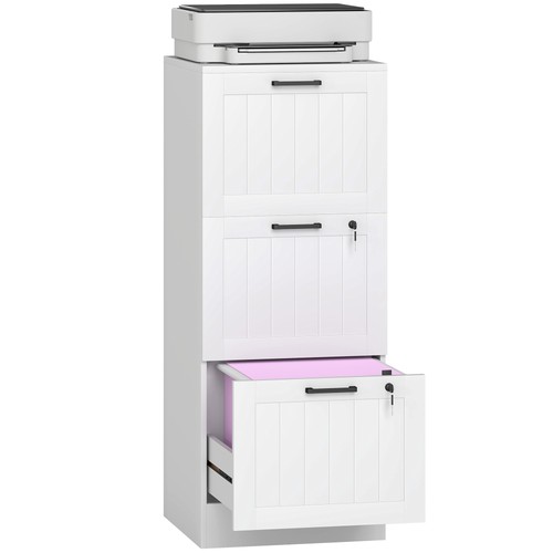 Homcom drawer file cabinet - drawer,