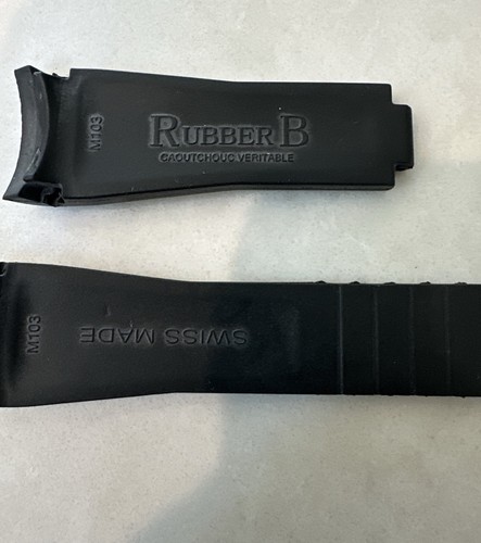 Rubber strap for rolex - b,