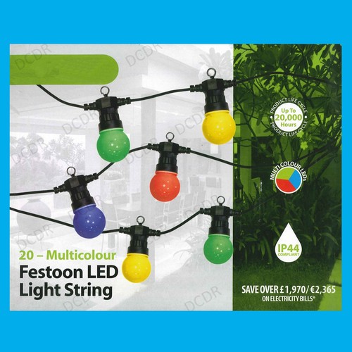 Coloured led lights - 20,