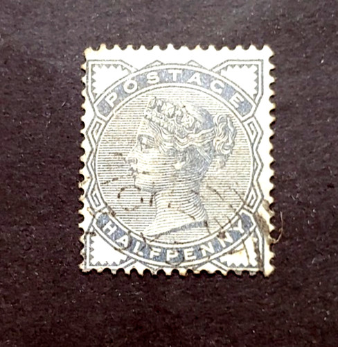 Victoria half penny - victoria, vf