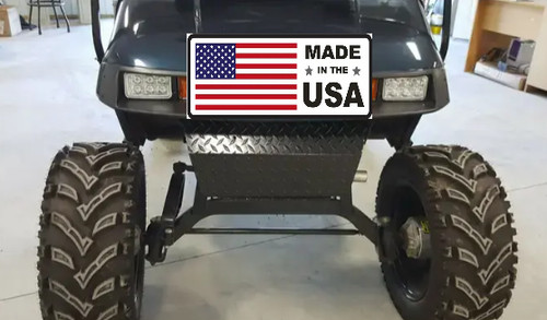 Black front bumper shock cover - black,