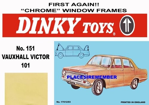 Dinky toys 151 vauxhall - dinky,