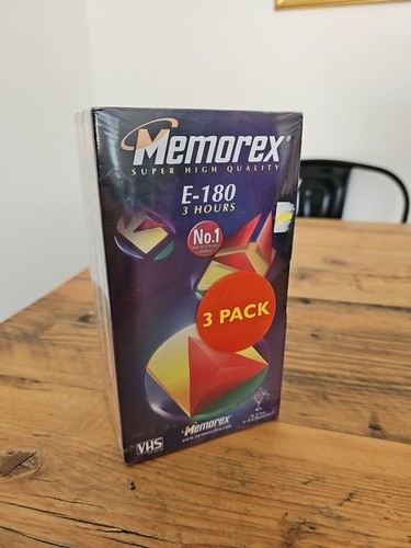 Memorex 180 3 hour blank - x,