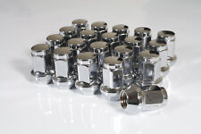 20 x Chrome Hex Wheel Nuts