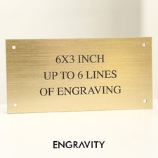 Engraved Bench Plaque, Door