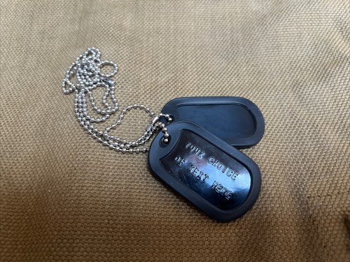 Custom set personalised black - set,