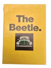 Volkswagen Beetle 1971-72 UK Market Brochure 1200 1300 Super Saloon Cabriolet