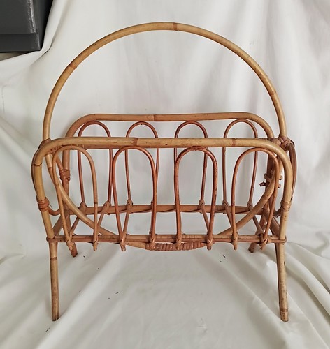 Vintage 1970s bamboo - , wicker