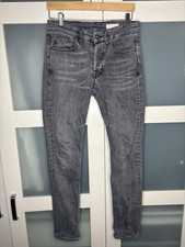 AllSaints Grey Slim Fit Jeans