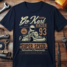 Go Kart Racer Super Speed T-shirt Cars & Petrol Heads Tees & T-Shirts