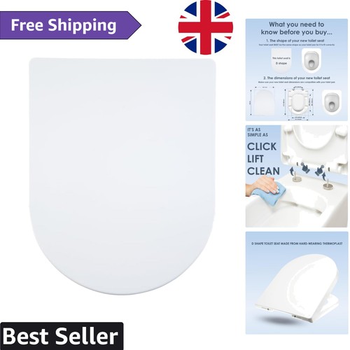 Universal fit shaped toilet - fit, d-shaped