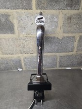 Carling Beer Font Pub Man Cave Chrome Bar Lager