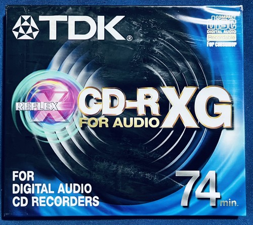 Tdk compact disc - disc, cd-rxg