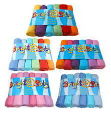Bright Bots 6PK Baby Muslin
