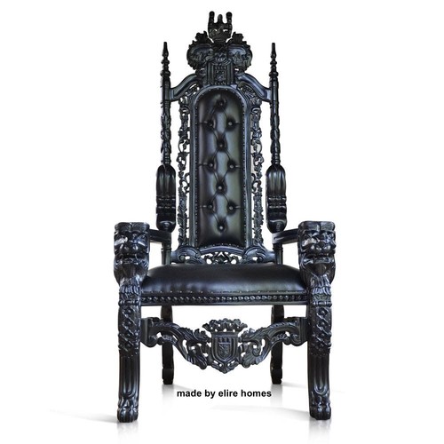 Stock 180cm black - uk, lion