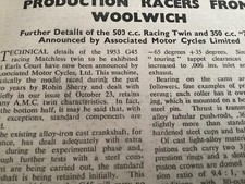 AMC RACERS AJS 7R MATCHLESS