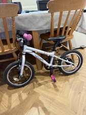 Silver Carrera Cosmos Kids Bike 14" Wheels