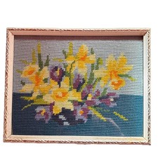 Vintage framed handmade - vintage,