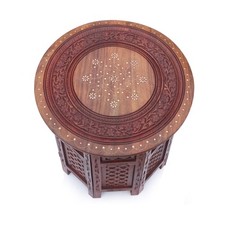 Sheesham Wood Octagon End