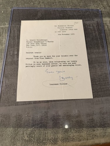 Laurence olivier pair typed - olivier,