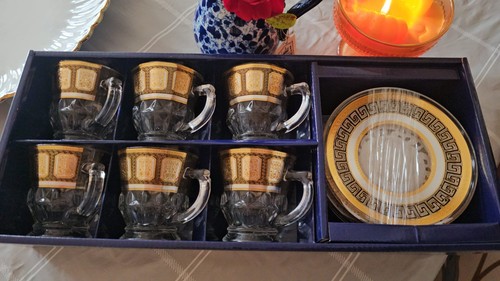 Turkish tea set - of, 6